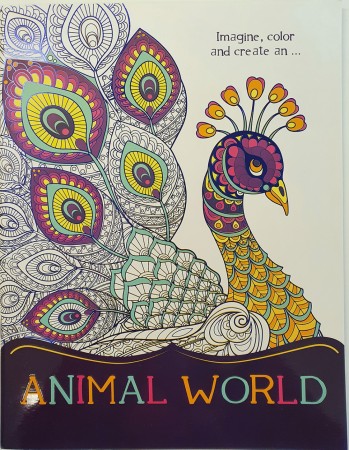 Animal World, Fargeleggingsbok