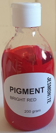 Jesmonite Pigment Bright red, 200 gram