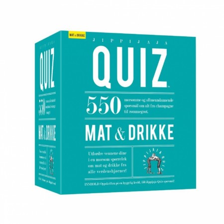 Jippijaja Quiz - Mat & Drikke