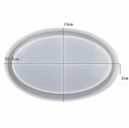 Oval #2 silikonform